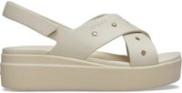 Crocs Brooklyn 4u sandalen met klittenband en gekruiste bandjes