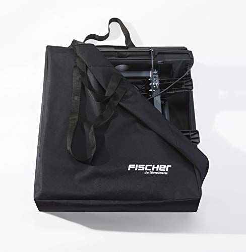 Fischer 10279 Opbergtas voor Fietsendrager - Zwart - 65 x 69 x 25 cm