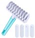 Coupe-pâte avec 36 roues interchangeables - Outil à tarte - Plastique - Rouleau à treillis - Décoration - Poids 244 g