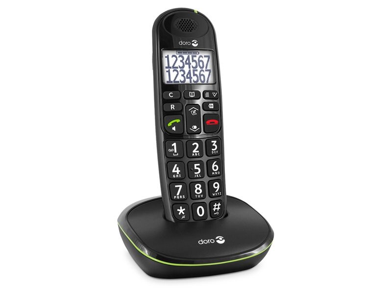 Doro PhoneEasy 110 DECT telefoon - Zwart
