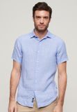 Superdry - Studios casual linnen overhemd - Heren - Shirts