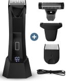 Revahs Bodygroomer, Scheerapparaat & Trimmer Mannen - Body Groomer Heren Schaamstreek - Bodytrimmer Mannenbody - Foil Shaver - LCD Display & Travellock