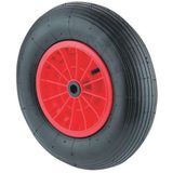 Tente Wiel voor steekwagen rubber - Diameter 260 tot 400 mm