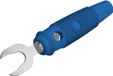 SKS Hirschmann KB 3 bl fiche de laboratoire, droit bleu 1 pièce
