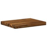 vidaXL Tafelblad Rechthoekig Glas Naturel 40 x 20 x 3 cm