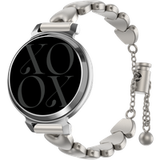 xoxo Wildhearts Bracelet acier 'hearts' Pebble Round 2 - 14mm (lumière stellaire)