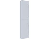 VCM Colonne de salle de bain Badinos 2 Blanc