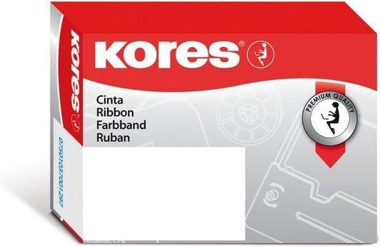 Kores G1 DS nylon zwart DIN dubbelspoel