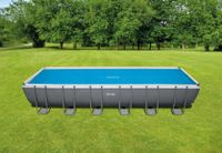 Intex 28017 Rechthoekig Blauw Zwembadafdekking