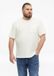 s.Oliver T-shirt en gaufré avec poche poitrine pour homme, 5XL, crème