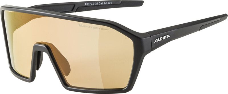 Alpina Ram HVLM+ Glasses - black matt/red mirror - EAN: 4003692303820