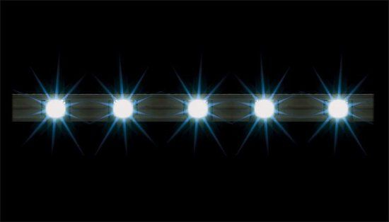 FALLER - 2 Lichtstrips Met Led Verlichting, Wit (Fa180648)