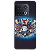 OnePlus Bedrukt siliconen hoesje compatibel met OnePlus 10 Pro 5G Allez les bleus