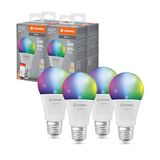 LEDVANCE SMART+ WIFI LED lamp, white frosted look, 9W, 806lm, Pakje van 4
