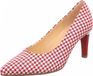 Gabor - Femme - Escarpins - Talon aiguille - Bout pointu - Cuir - Rouge