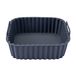 Fackelmann 45104 Airfryer Bakplaat Vierkant Silicone Grijs 15x15cm