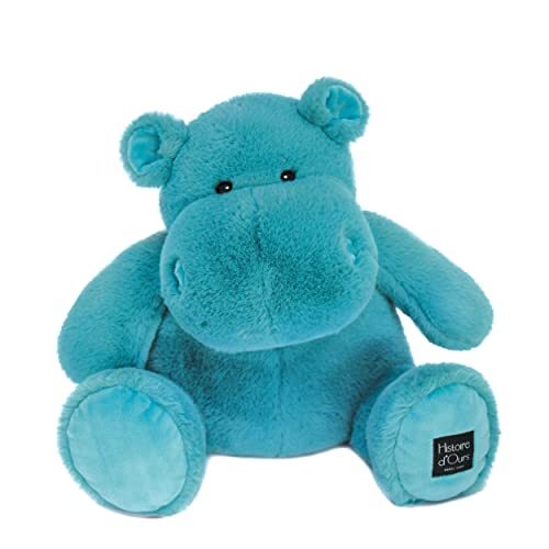 Histoire d'ours - Pluche dier nijlpaard - Hip'United - Groen - 40 cm - L'HIPPO - HO3113