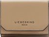 LIEBESKIND BERLIN Leren Portemonnee Lora Kodiaq Sheep Lillian Wallet Sandstone Lichtbruin