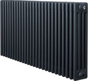 MonsterShop Monster Group BV Traditionele 4-kolom radiator - horizontaal - antracietgrijs - 600x1190 mm