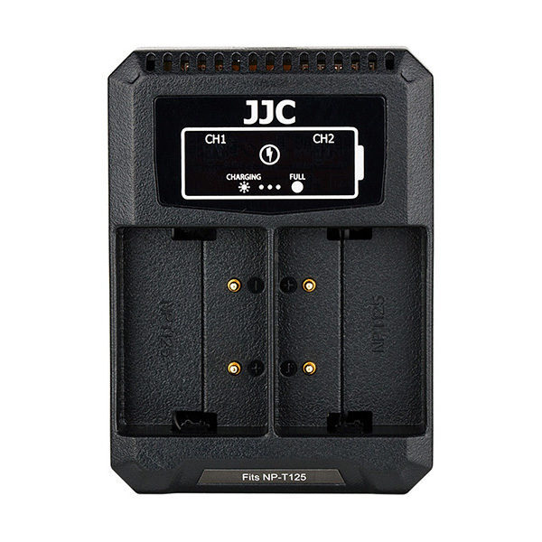 JJC DCH-NPT125 USB Dual Battery Charger (voor Fujifilm NP-T125)