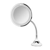 Orbegozo ESP 1020 Make-up Spiegel Zuignap Rond Zilver, Wit