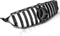 MERCEDES Grille W205 14-18 Sport Brillant Noir