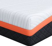 vidaXL Matras Wit en Zwart 80 x 160 cm Jacquard stof