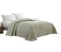 Beatrice Home Fashions Chenille Sprei, Katoen, Grijs, Twin