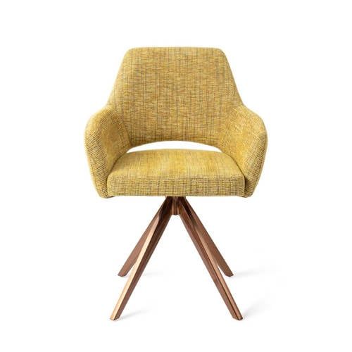 Jesper Home Eetkamerstoel Yanai Turn Rose - Lemon Lines