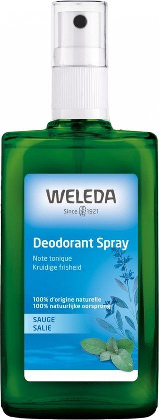 WELEDA Salie Deodorant Spray - 100ml - 100% natuurlijk