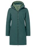 VAUDE Women's Annecy 3in1 Coat III, deep pond, size 40
