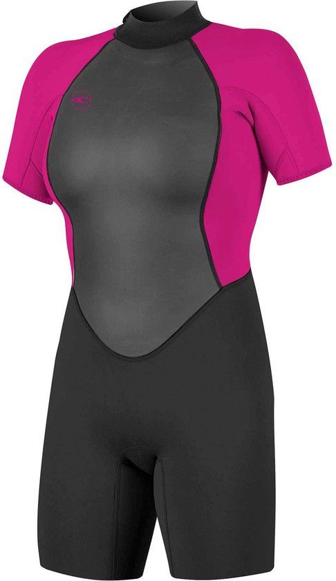 O'Neill Reactor II Wetsuit Women - Size 06 - Black/Pink - 3mm