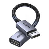 Ugreen 65982 - DisplayPort naar HDMI Adapter - 4K 30Hz - Aluminium Behuizing - Nylon Omslag