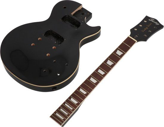 Fazley FLP-DIY Black elektrische gitaar bouwpakket | 8719638007726
