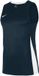 Nike Team Basketbal Shirt Heren Navy Wit