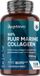 WeightWorld Marine Collageen - 100% puur - 1200 mg - Gehydrolyseerd viscollageen type 1 en 3 - Gemaakt in het Verenigd Koninkrijk - 120 capsules voor 2 maanden