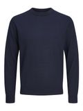 JACK&JONES JPRBLAMERINO KNIT CREW NECK SN Heren Gebreide Trui Nachtblauw XL