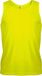 Top Tex Group Sprl Sport singlet pour hommes - Débardeur - Jaune fluo - Vêtements pour hommes - T-shirts sans manches - Vêtements de sport L