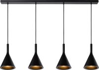 Lucide GIPSY - Hanglamp - Zwart - EAN: 5411212351616