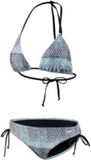 Beco Bikini Beactive B-cup Dames Polyamide Turquoise/grijs Mt 38