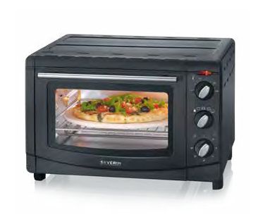 Severin TO 2068 Mini Oven - 20L - Black