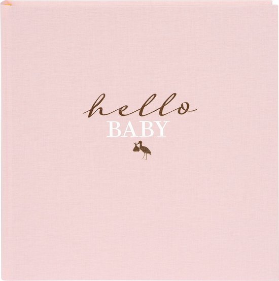 Goldbuch - Fotoalbum Hello Baby - Roze