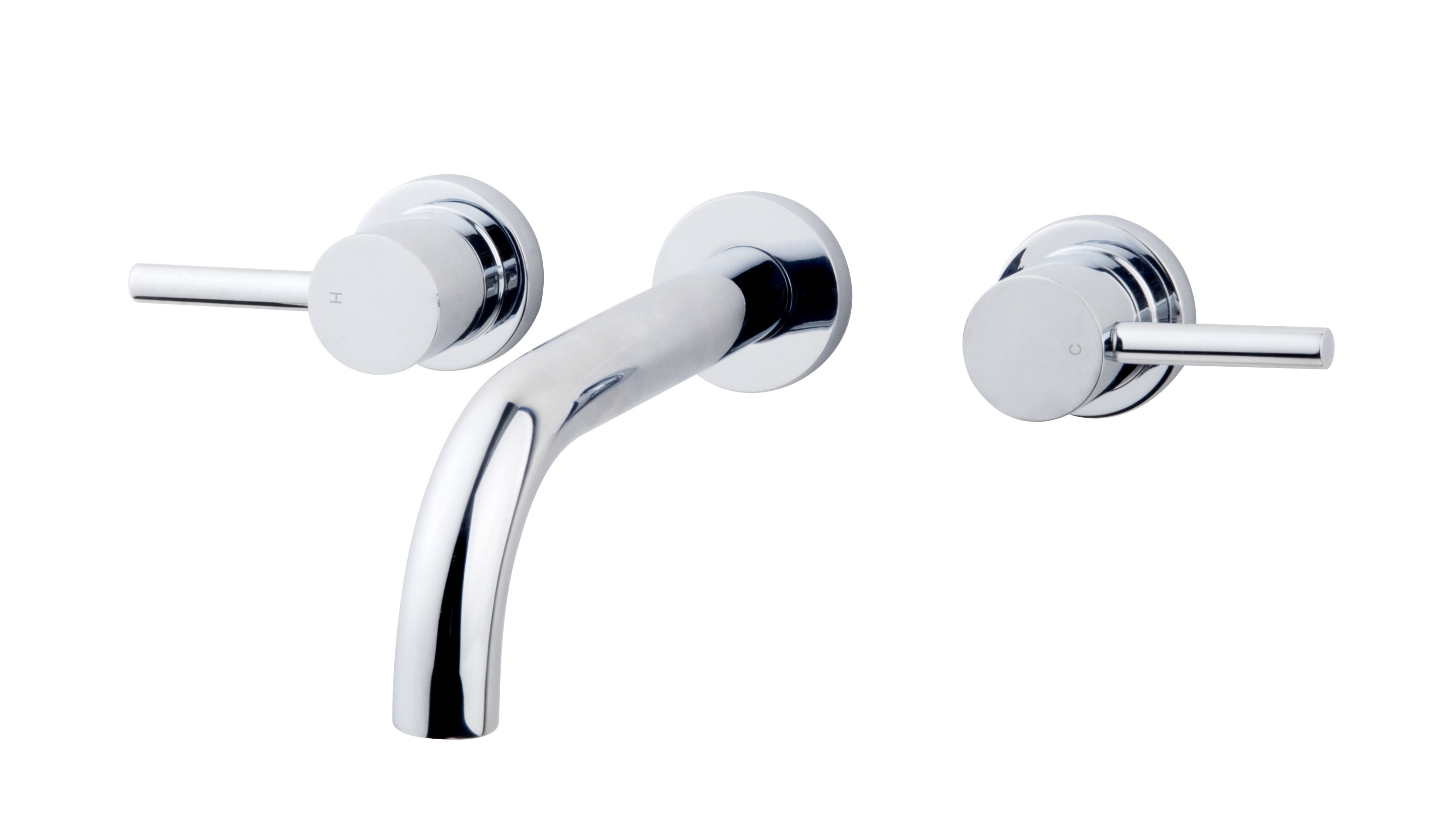 Praya Caral Inbouw Wastafelmengkraan - 2 Knops - Chroom