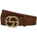 AnnaMatoni Ledergürtel AnnaMatoni Damen Ledergürtel aus hochwertigem Veloursleder 4cm