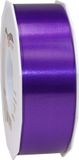 Merkloos 1x XL Hobby/decoratie paarse kunststof sierlinten 4 cm/40 mm x 91 meter- Luxe kwaliteit - Cadeaulint lint/ribbon