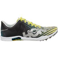 Hoka One One Speed Evo Spikes Heren-Zwart,Geel, Maat 46 2/3