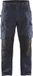 Blåkläder Service werkbroek denim 1497-1141 - Marineblauw/Zwart - C60