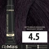 Femmas Haarverf - Medium mahoniebruin - 100ml