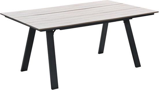 Garden Impressions Nevada dining tuintafel - 205 cm - light teak Vironwood