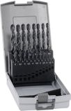 Alpen 802311100 HSS Metaal-spiraalboorset 19-delig DIN 338 Cilinderschacht 1 set(s)